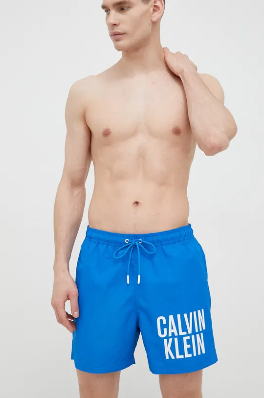 Купальні шорти Calvin Klein блакитний