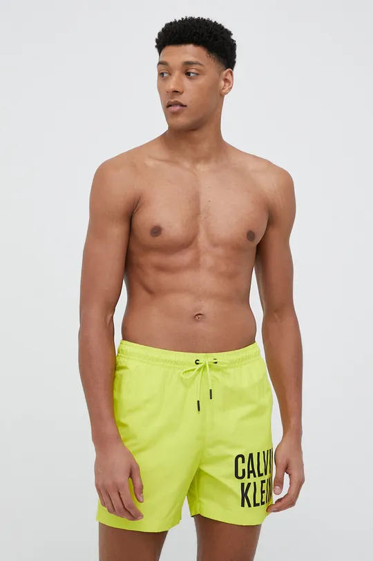 Calvin Klein szorty kąpielowe zielony