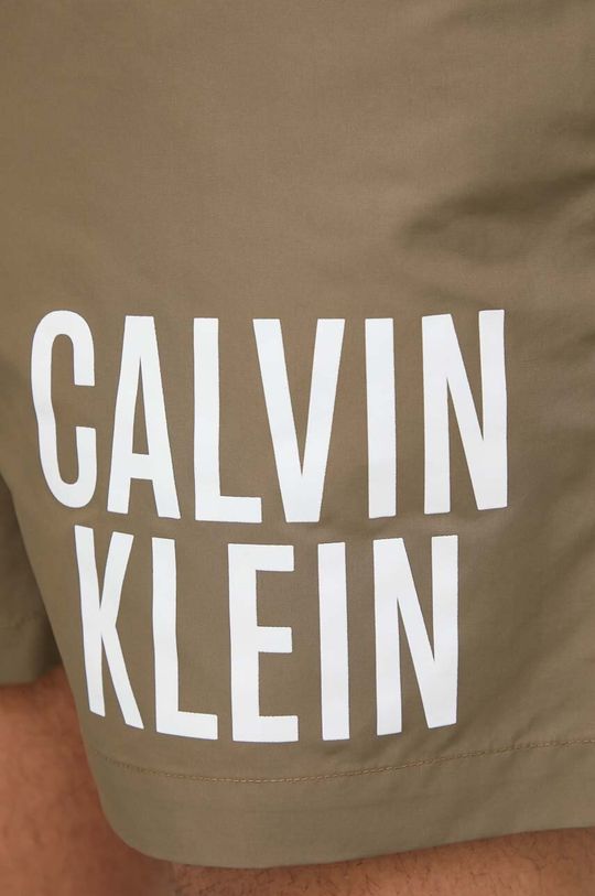 hnědá Plavkové šortky Calvin Klein