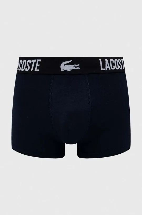 темно-синій Боксери Lacoste 3-pack