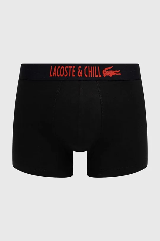 Boxerky Lacoste x Netflix 3-pack černá