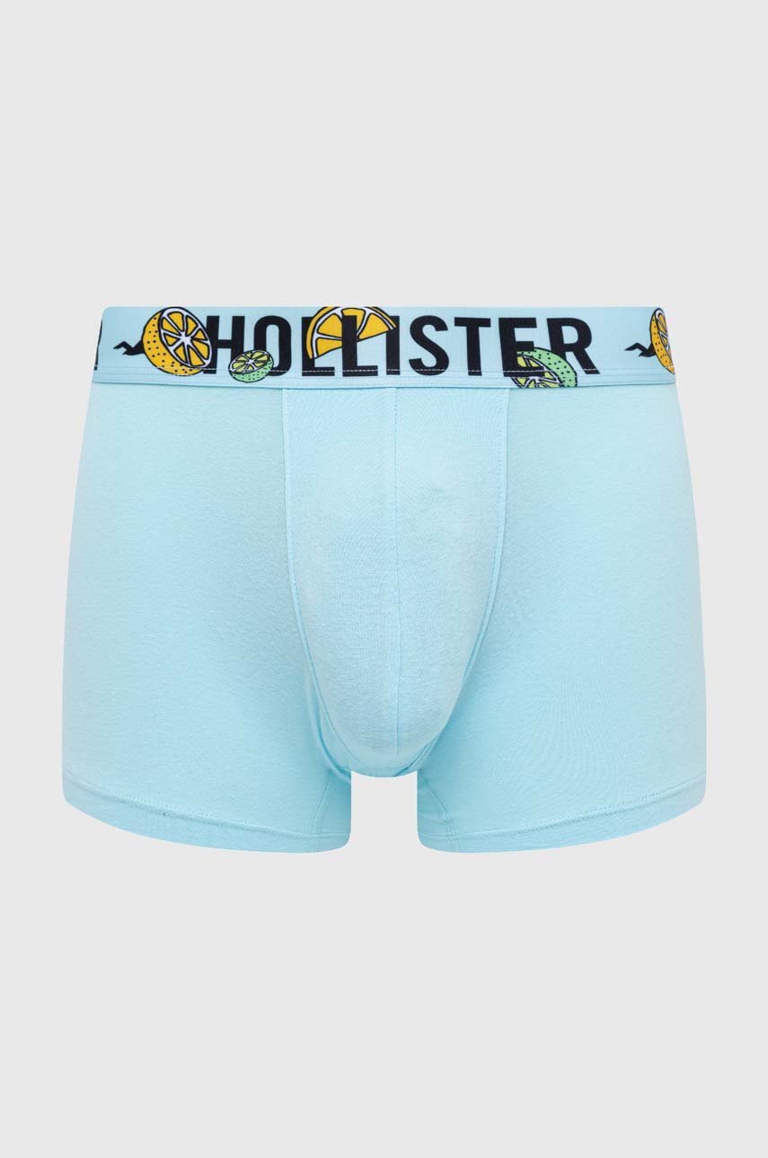 Boxerky Hollister Co. 3-pack námořnická modř