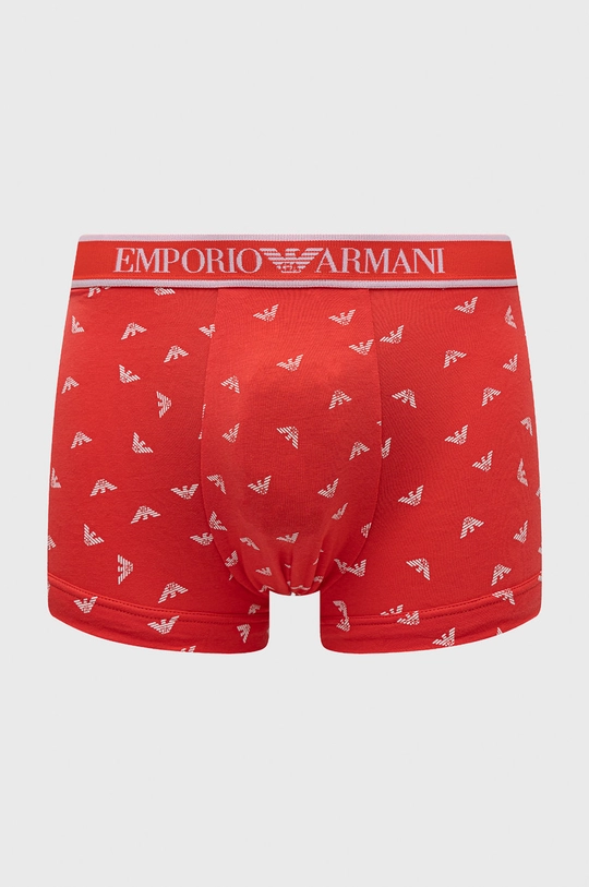 κόκκινο Μποξεράκια Emporio Armani Underwear 3-pack