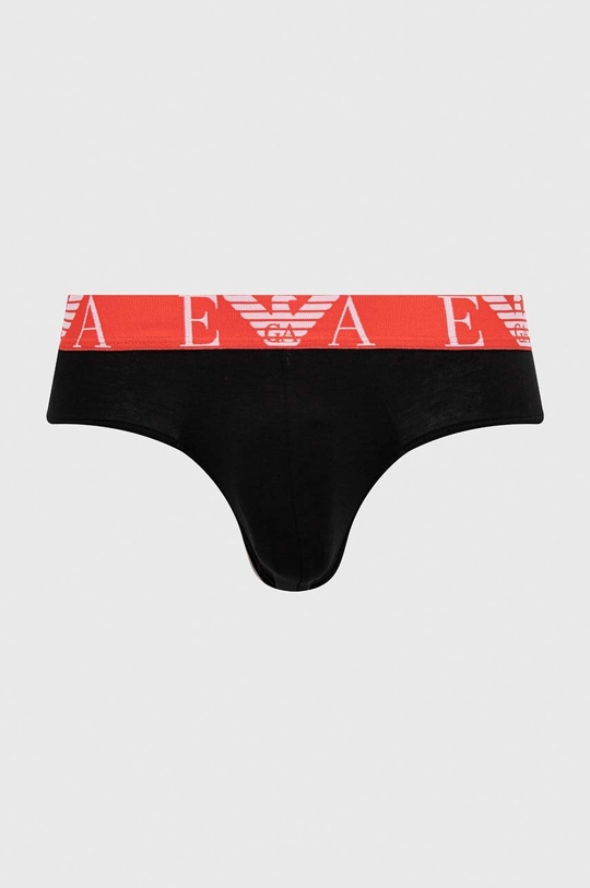 Слипы Emporio Armani Underwear 3 шт чёрный