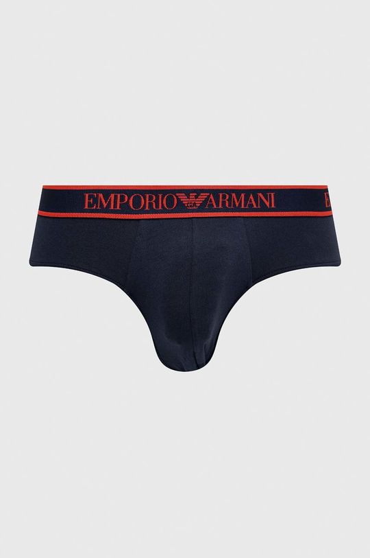 Emporio Armani Underwear slipy 3-pack Podszewka: 95 % Bawełna, 5 % Elastan, Materiał 1: 95 % Bawełna, 5 % Elastan, Materiał 2: 85 % Poliester, 15 % Elastan