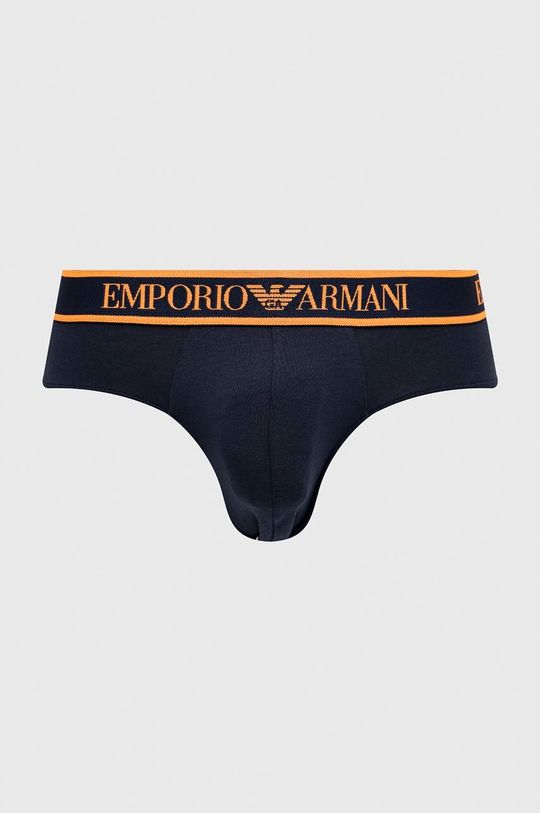 granatowy Emporio Armani Underwear slipy 3-pack