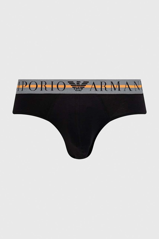 μαύρο Σλιπ Emporio Armani Underwear 3-pack