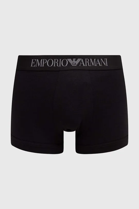 Боксеры Emporio Armani Underwear 2 шт  Основной материал: 94% Хлопок, 6% Эластан Лента: 67% Полиамид, 21% Полиэстер, 12% Эластан