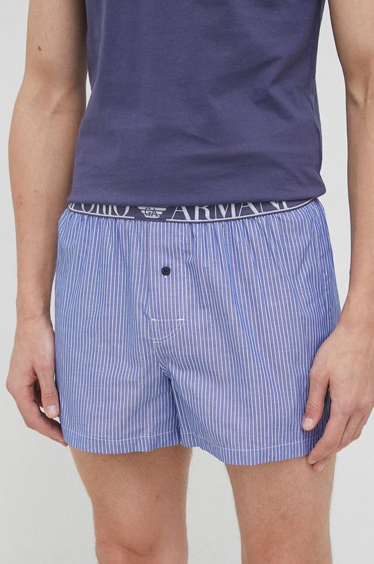 granatowy Emporio Armani Underwear piżama