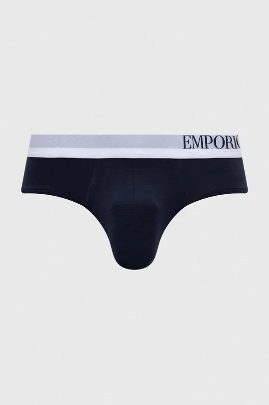 Emporio Armani Underwear slipy 3-pack Materiał zasadniczy: 95 % Bawełna, 5 % Elastan, Podszewka: 95 % Bawełna, 5 % Elastan, Ściągacz: 84 % Poliester, 16 % Elastan