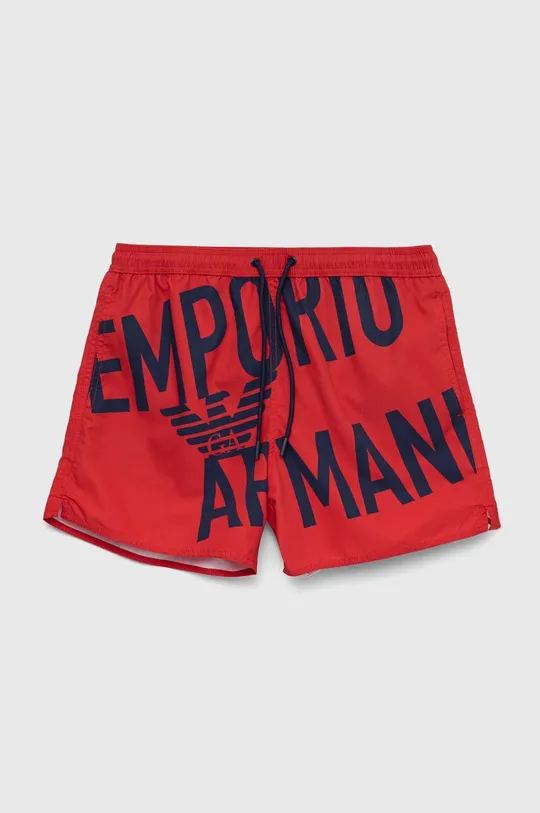 κόκκινο Σορτς κολύμβησης Emporio Armani Underwear Ανδρικά