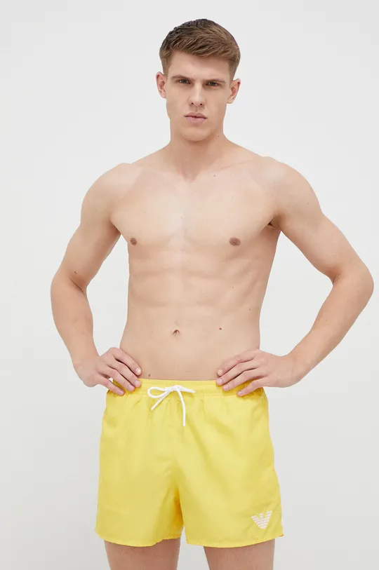 κίτρινο Σορτς κολύμβησης Emporio Armani Underwear Ανδρικά