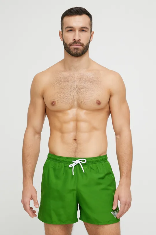 Emporio Armani Underwear szorty kąpielowe zielony