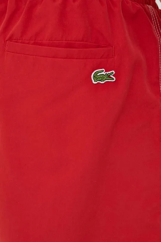 rdeča Kopalne kratke hlače Lacoste