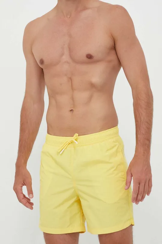 United Colors of Benetton szorty kąpielowe żółty