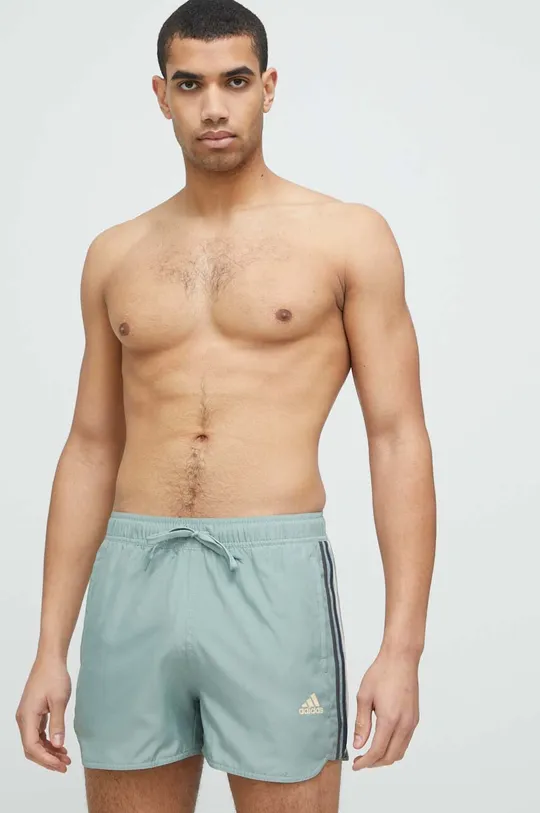 Kratke hlače za kupanje adidas Performance zelena