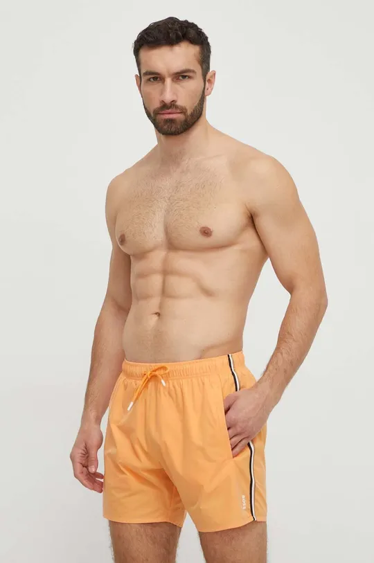 oranžna Kopalne kratke hlače BOSS Moški