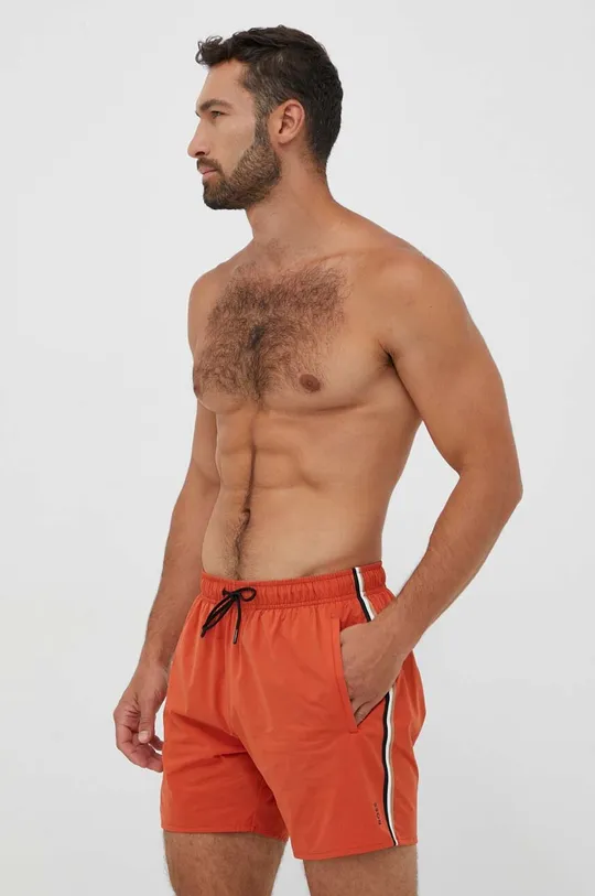 arancione BOSS pantaloncini da bagno Uomo