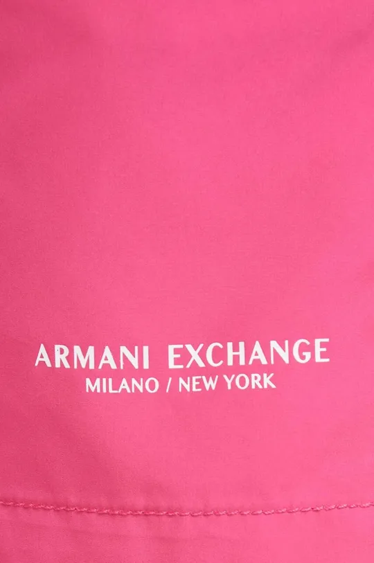 rosa Armani Exchange pantaloncini da bagno