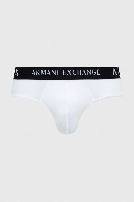 Armani Exchange slipy 3-pack czarny