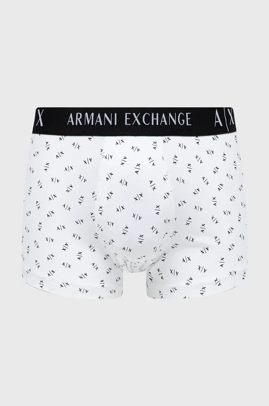 Boxerky Armani Exchange 2-pak biela