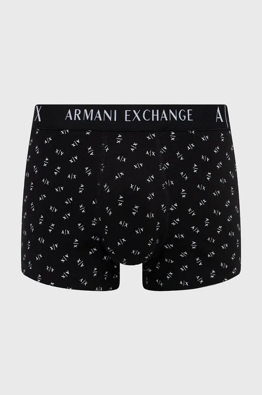 Boksarice Armani Exchange 3-pack črna