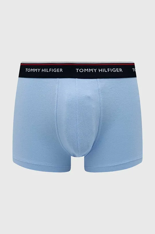 Tommy Hilfiger boxeralsó 3 db  Jelentős anyag: 95% pamut, 5% elasztán Szegély: 57% poliamid, 36% poliészter, 7% elasztán