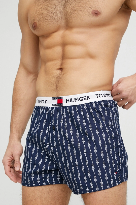 sötétkék Tommy Hilfiger pamut boxeralsó Férfi