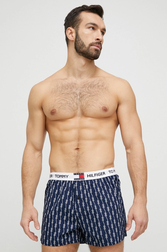 Tommy Hilfiger pamut boxeralsó sötétkék