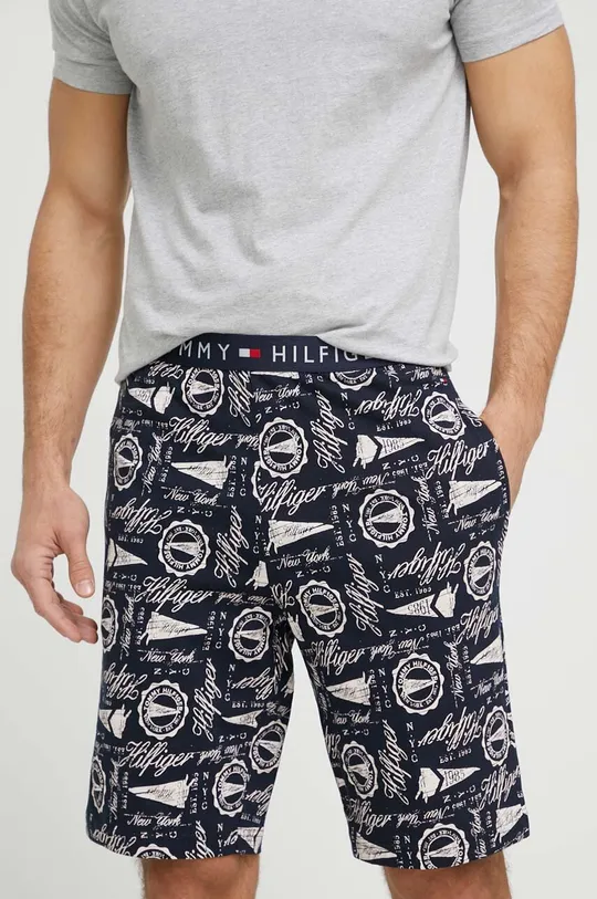 γκρί Βαμβακερές πιτζάμες Tommy Hilfiger