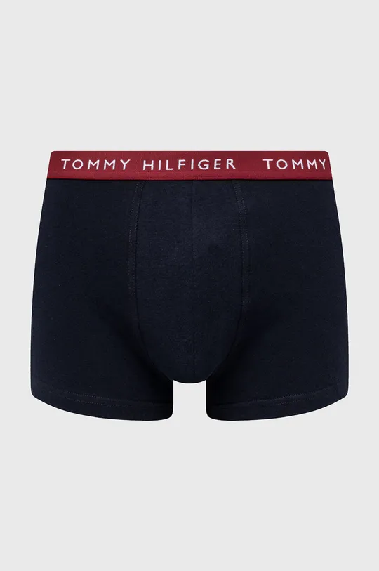 Tommy Hilfiger boxeralsó 5 db  Jelentős anyag: 95% pamut, 5% elasztán Szegély: 57% poliamid, 35% poliészter, 8% elasztán