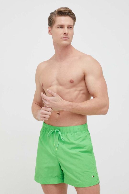 zielony Tommy Hilfiger szorty kąpielowe Męski