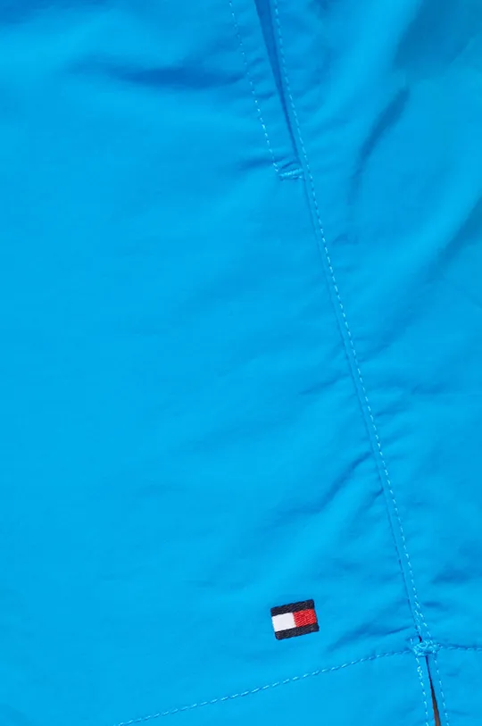 stalowy niebieski Tommy Hilfiger szorty kąpielowe