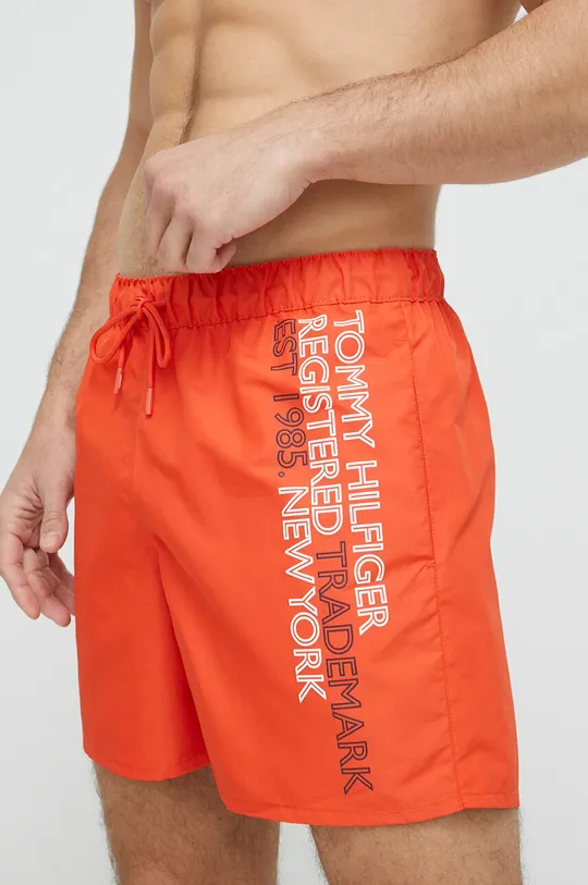 arancione Tommy Hilfiger pantaloncini da bagno Uomo