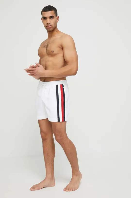 Kratke hlače za kupanje Tommy Hilfiger bijela