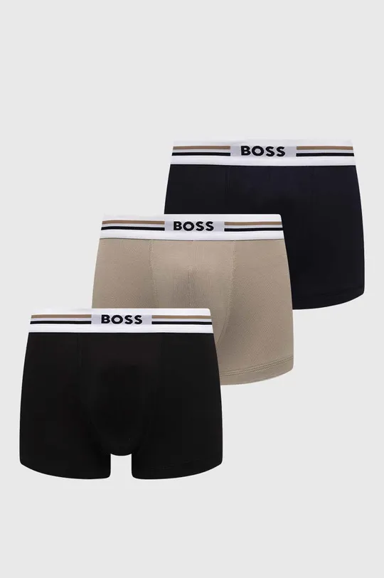 multicolore BOSS boxer pacco da 3 Uomo