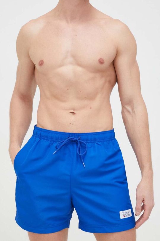 Tommy Jeans szorty kąpielowe stalowy niebieski