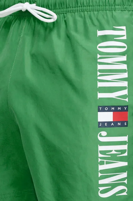 zielony Tommy Jeans szorty kąpielowe