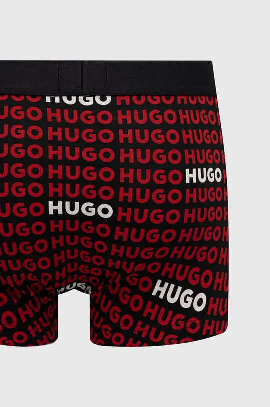 czerwony HUGO bokserki 2-pack