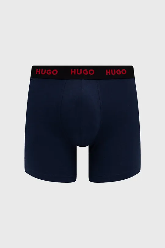 Боксеры HUGO 2 шт тёмно-синий