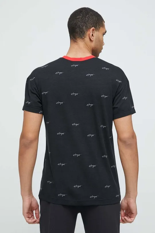 Βαμβακερό t-shirt HUGO  100% Βαμβάκι