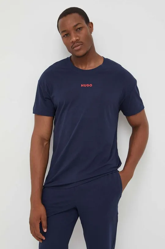 темно-синій Піжамна футболка HUGO