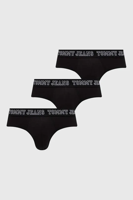 чорний Сліпи Tommy Jeans 3-pack Чоловічий