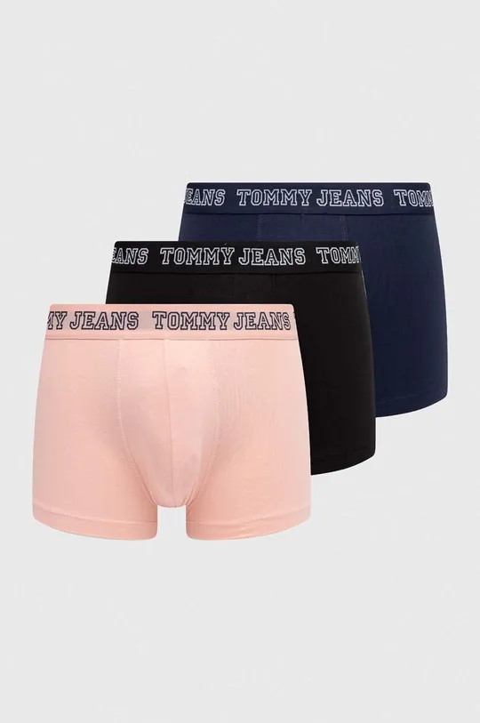 multicolor Tommy Jeans bokserki 3-pack Męski