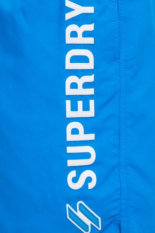 niebieski Superdry szorty kąpielowe