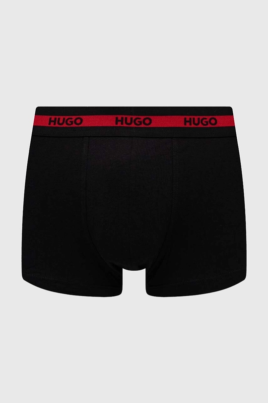 Boksarice HUGO 3-pack črna