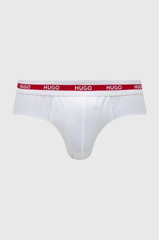 Moške spodnjice HUGO 3-pack rdeča