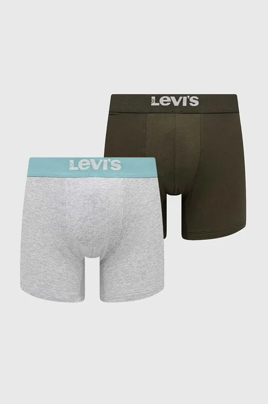 πολύχρωμο Μποξεράκια Levi's 2-pack Ανδρικά