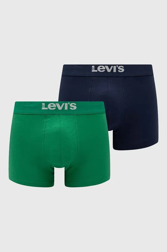 πράσινο Μποξεράκια Levi's 2-pack Ανδρικά