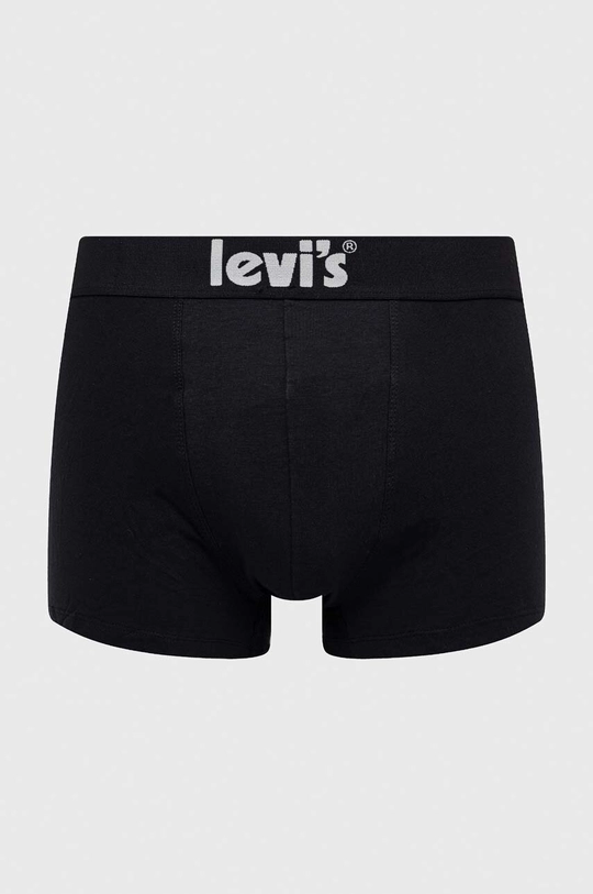 czarny Levi's bokserki 2-pack Męski